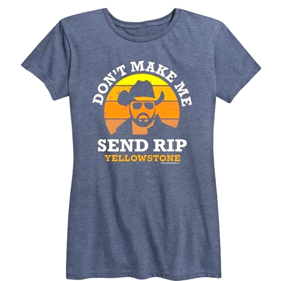 Hybrid & company Tops - 'Don't Make Me Send Rip' Yellowstone Ladies Relaxed Fit Tee 5⭐️rated!